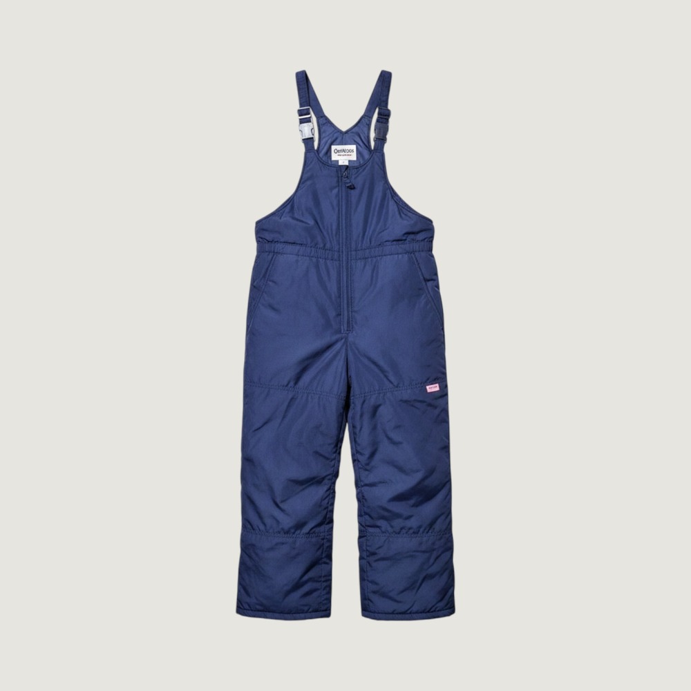 OshKosh B'gosh Kids Blue Insulated Snow‎ Bib Overalls Size 10 Ski Pants Outdoor